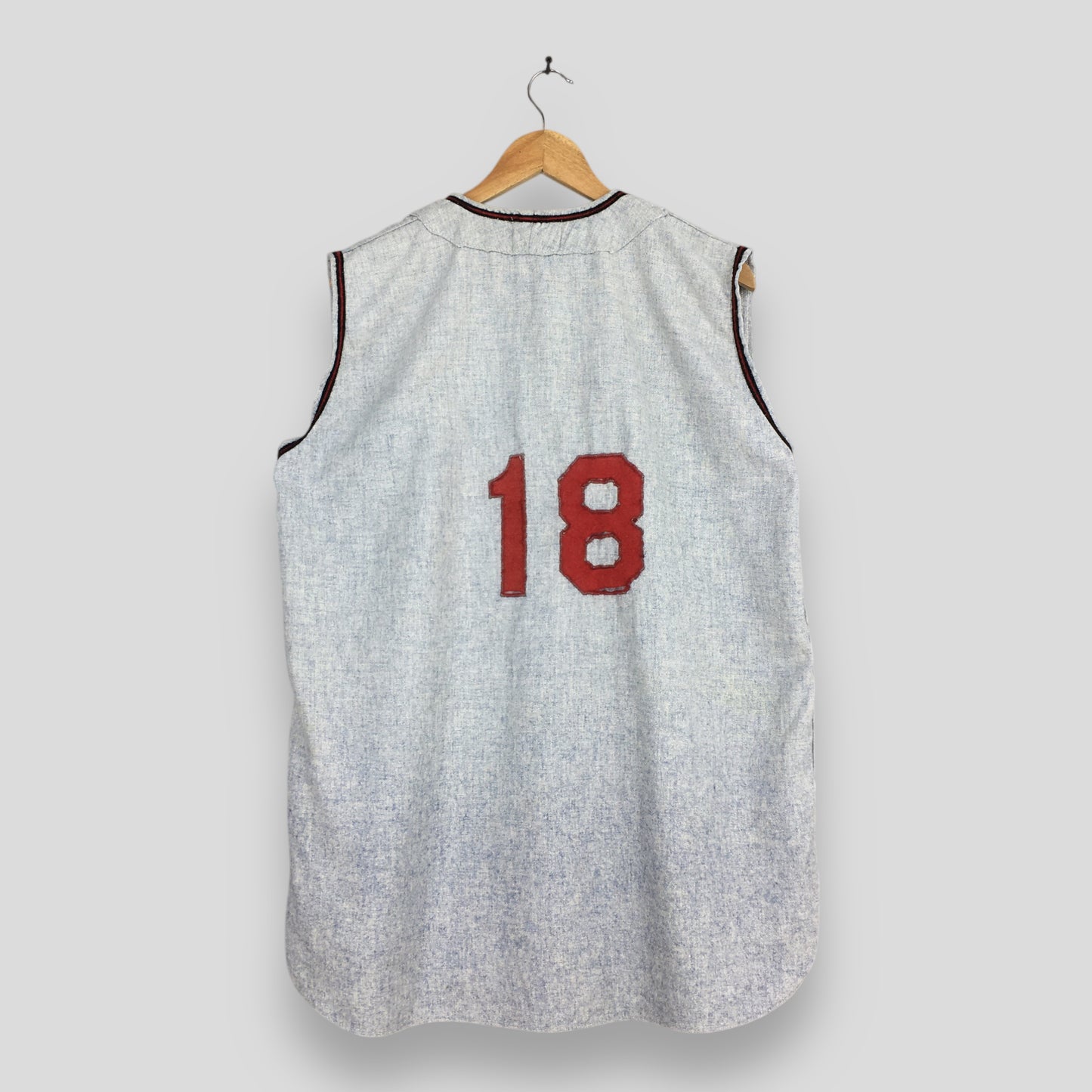 Vintage 1940's 50s Howe Indians Baseball Uniform Jersey Large