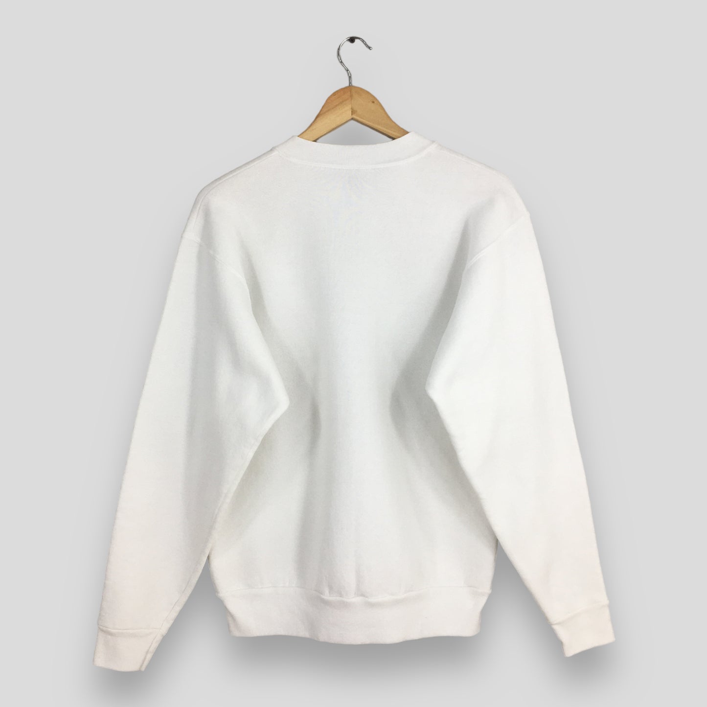 California Beach White Sweatshirt Large