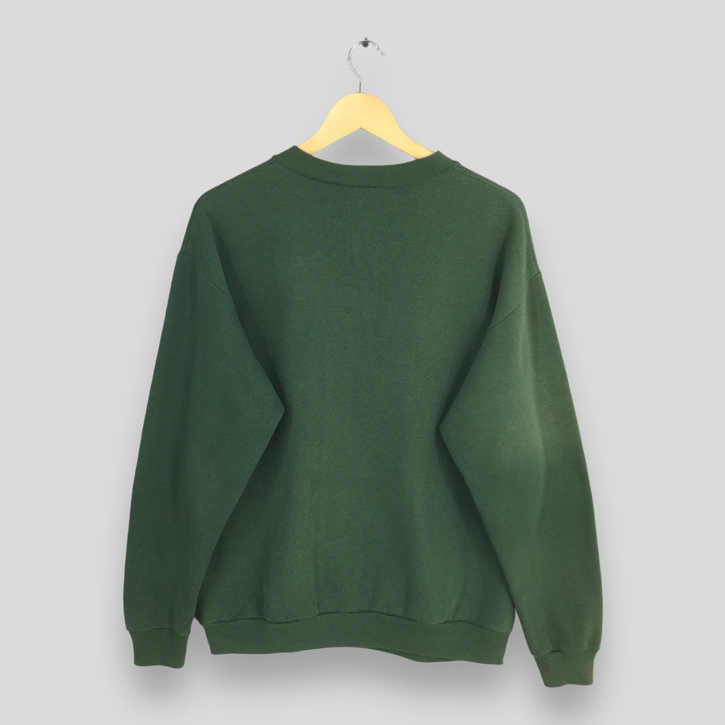 Hang Ten Big Logo Green Sweatshirt Medium