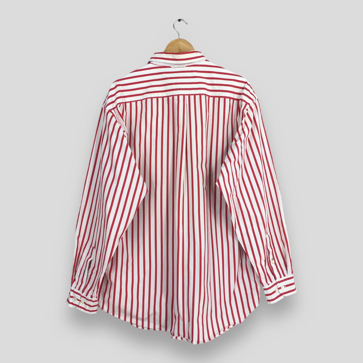 Tommy Hilfiger Red Stripes Oxfords XLarge