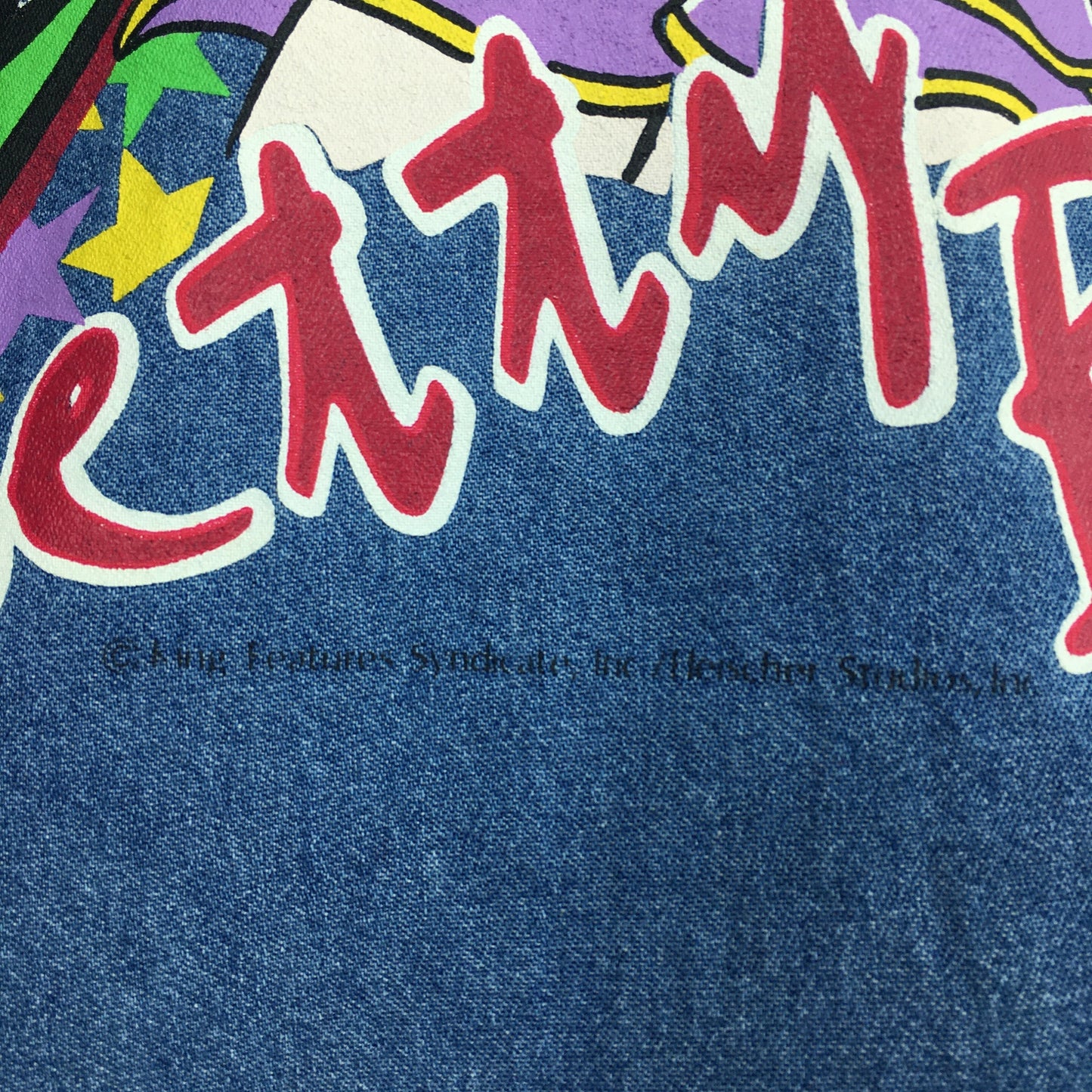 Betty Boop Denim Oxfords Shirt Medium