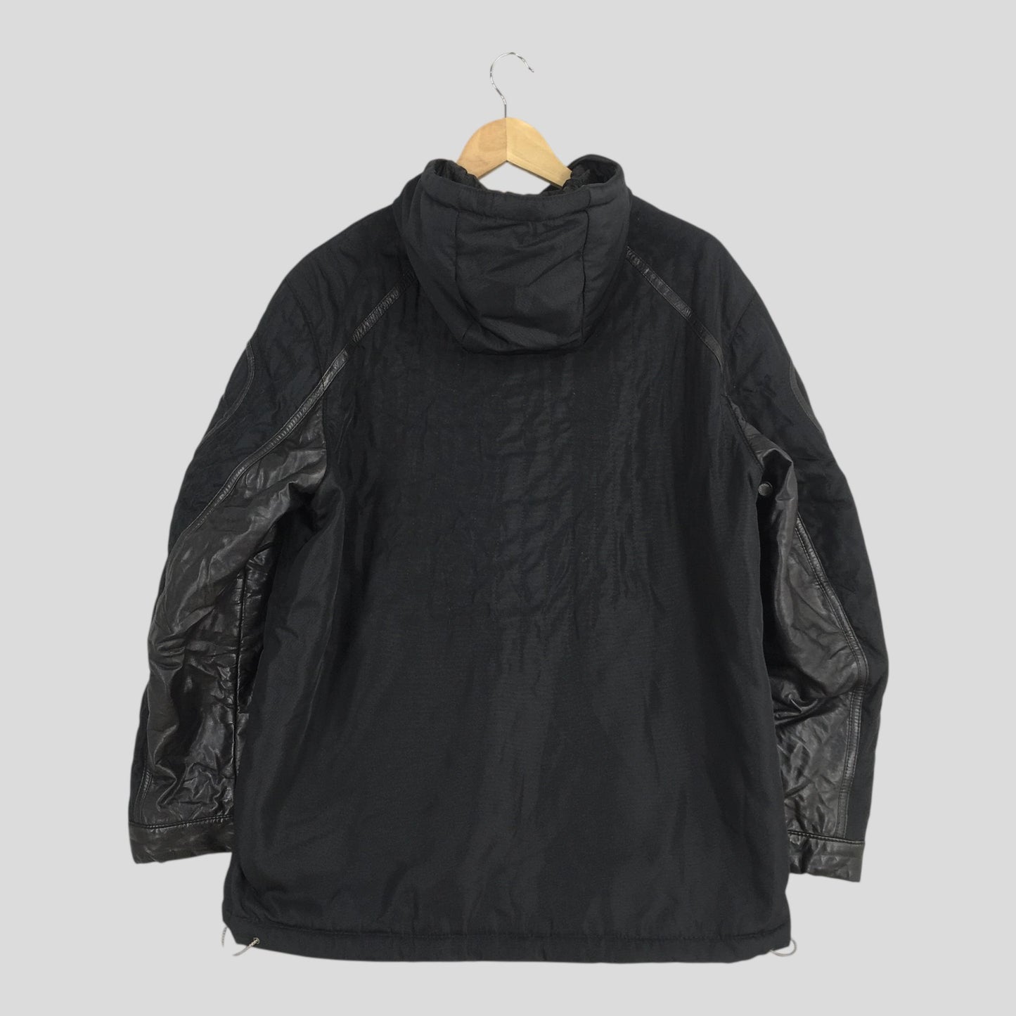 Hugo Boss Black Leather Jorik Jacket Large