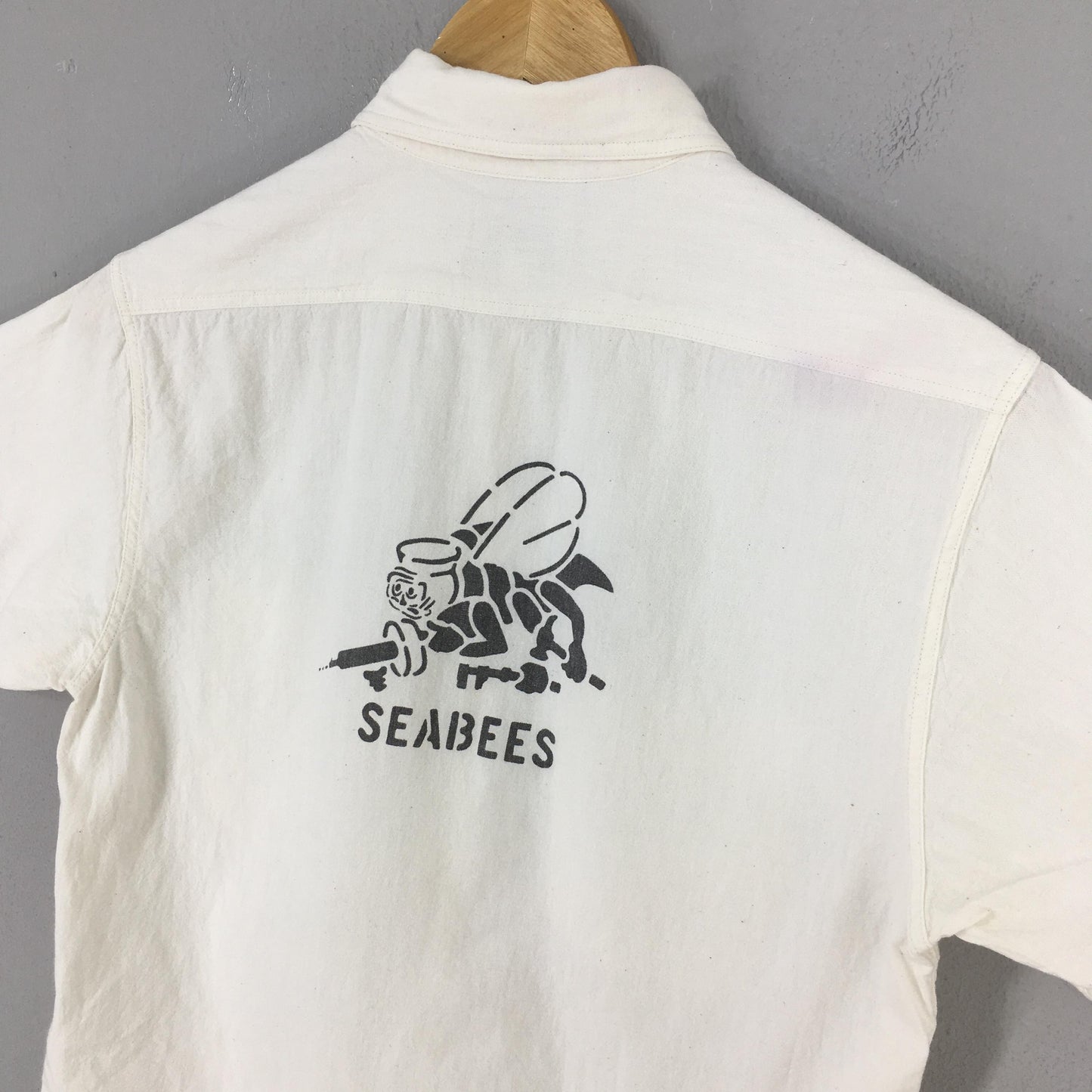 Buzz Rickson Us Navy White Shirt Small