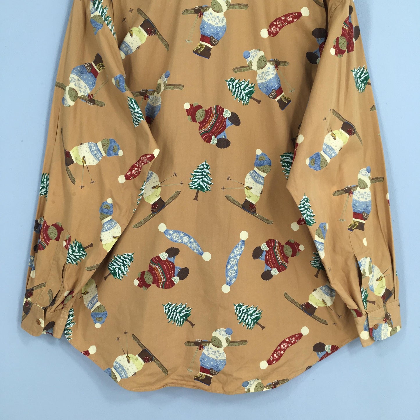 Karl Helmut Japan Brown Shirt XLarge