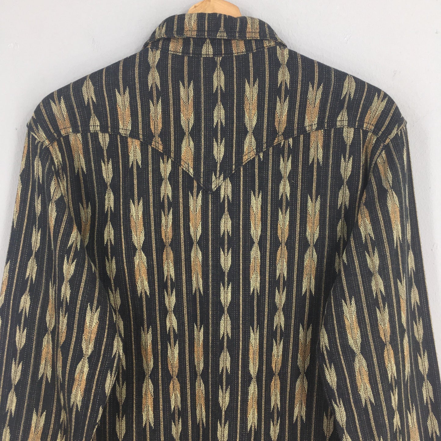Acoustic Japan Chimayo Pattern Shirt Medium