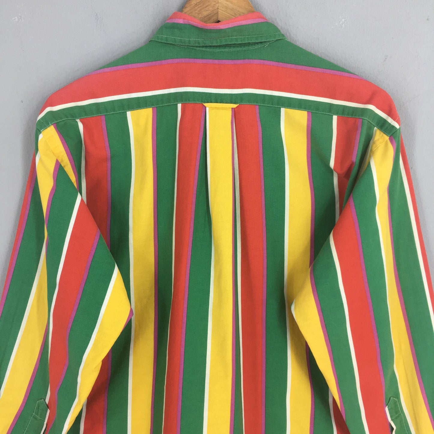 Chaps Ralph Lauren Multicolor Stripes Shirt Medium