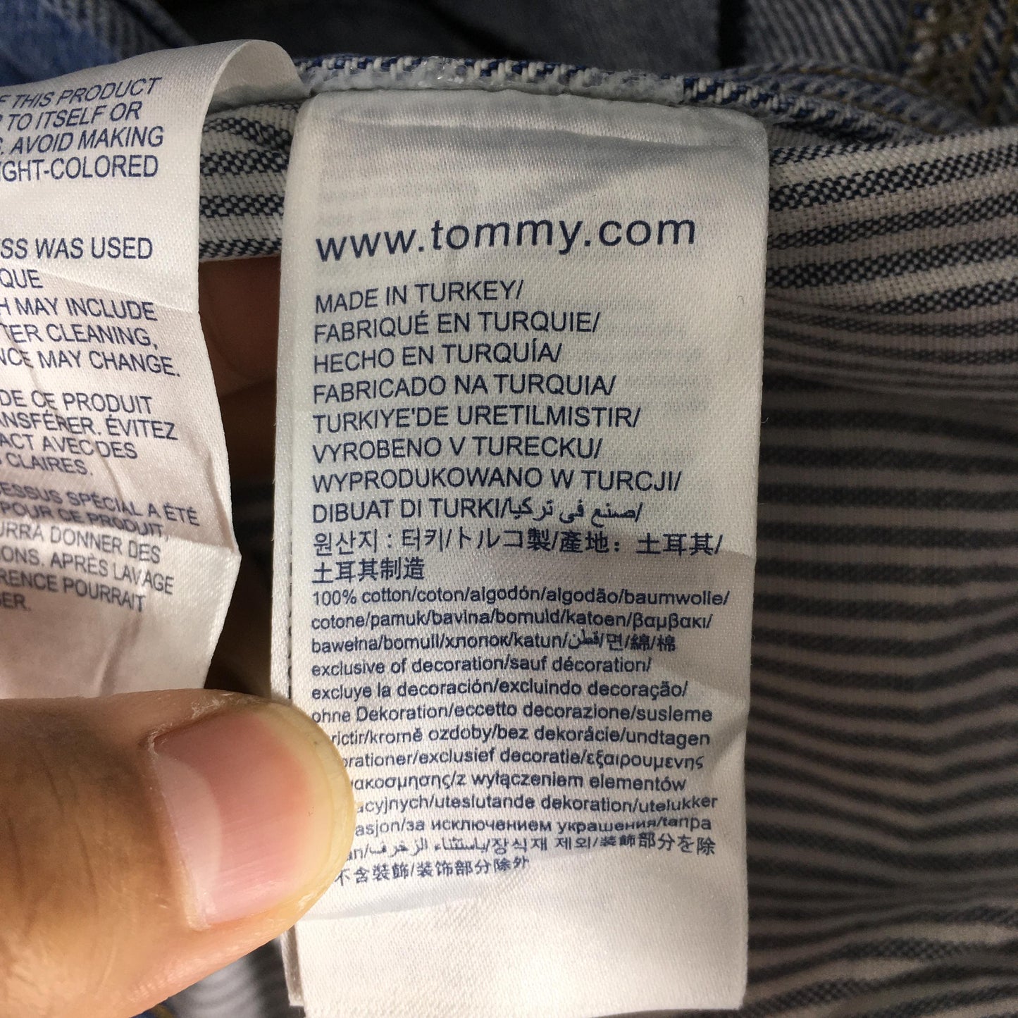 Tommy Hilfiger Trucker Denim Jacket XSmall