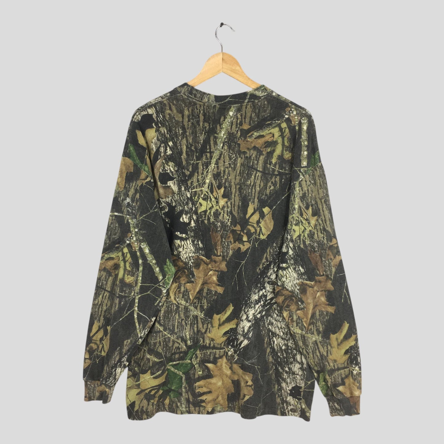 90s Mossy Oak Tree Camo Long sleeve Tshirt XLarge
