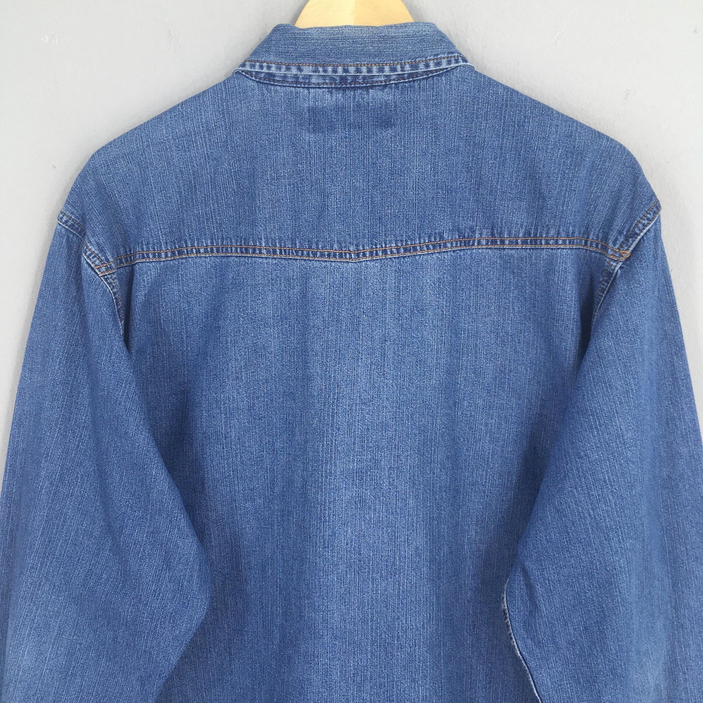 Levis Strauss Western Jeans Shirt Large