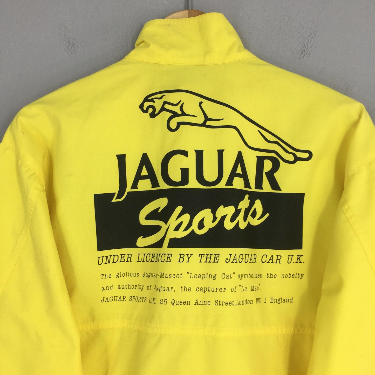 Jaguar Racing Le Mans Racing Yellow Jacket Large