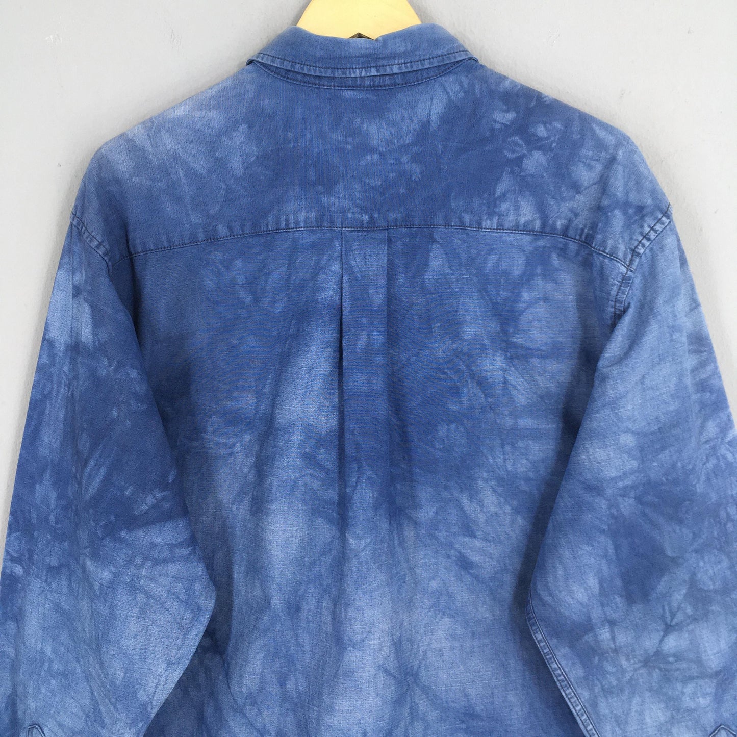 Eddie Bauer Bleach Blue Flannel Medium
