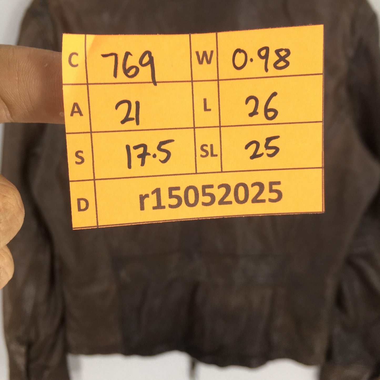 Avirex Ltd Sheepskin Leather Jacket XLarge