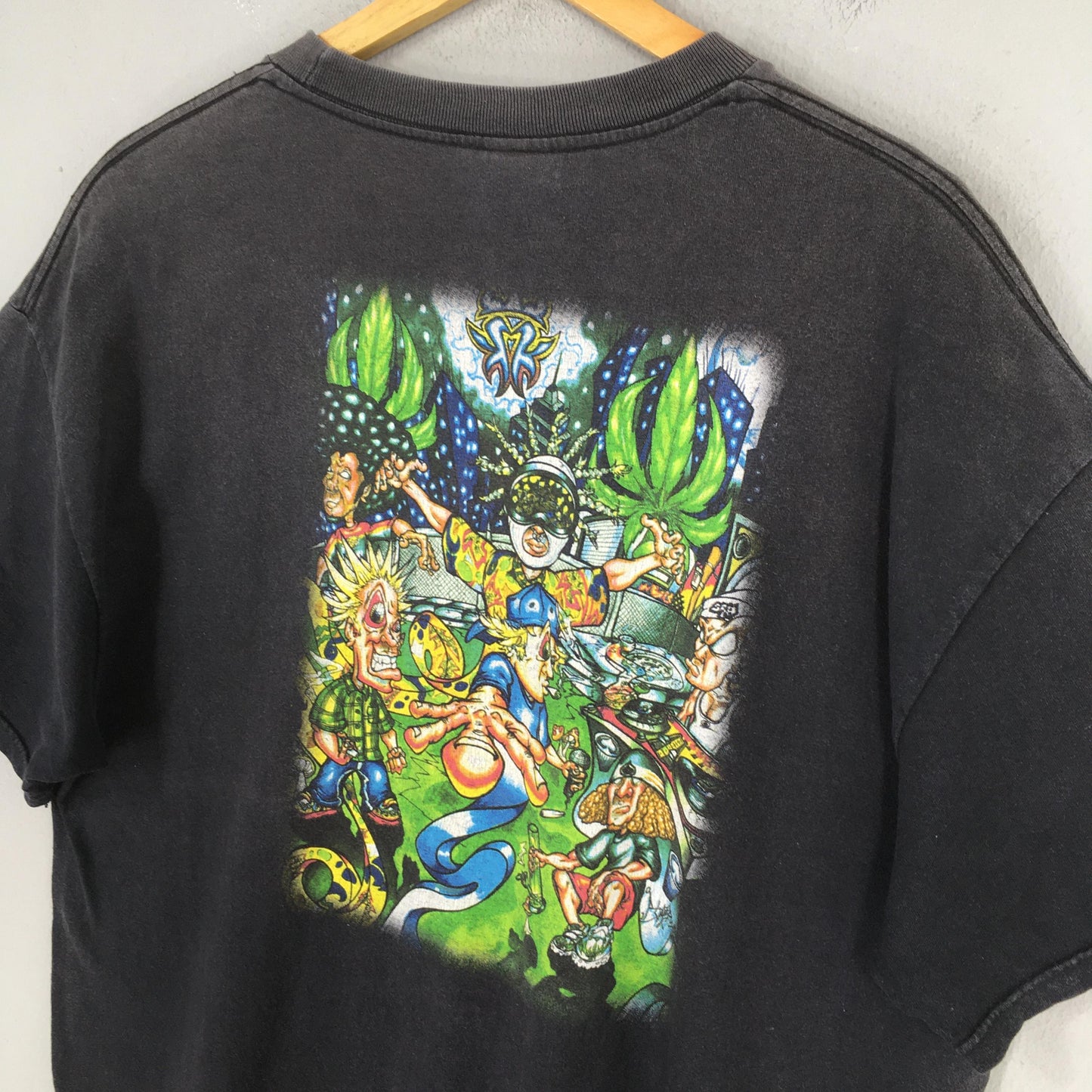 Sun Faded Kottonmouth Kings Chino Hip Hop Tshirt XLarge