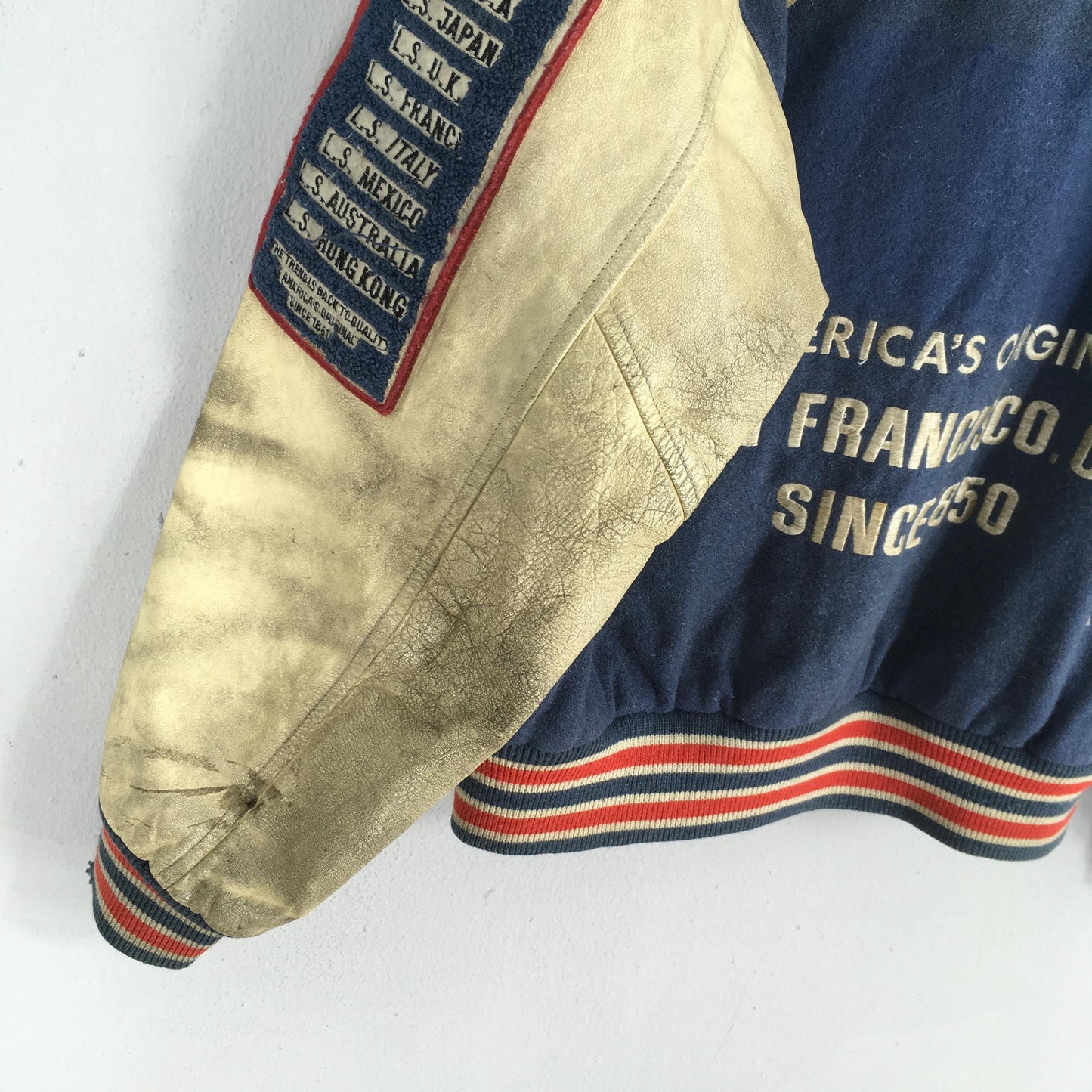 Levi's Strauss Varsity Button Jacket Medium