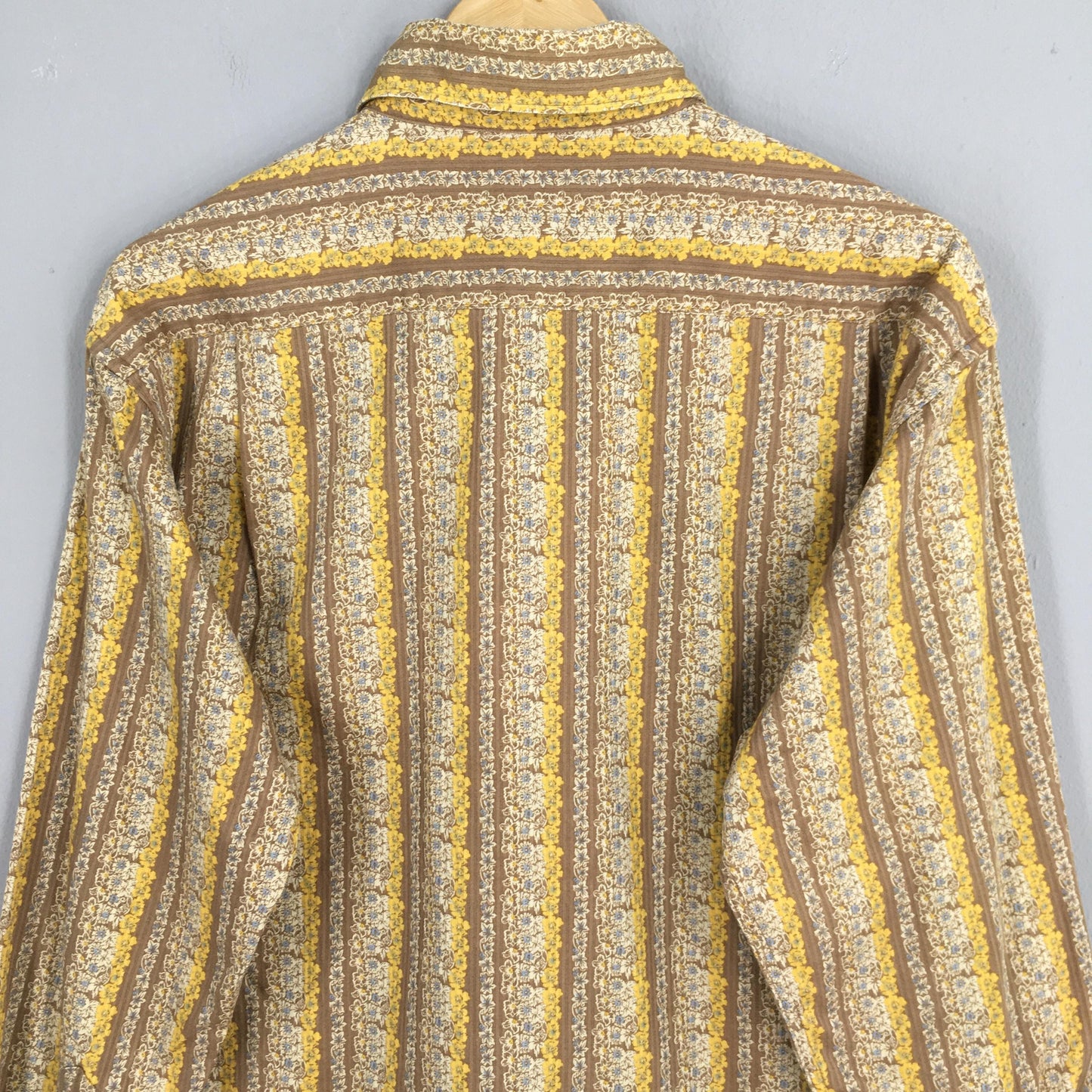 Paisley Floral Casual Shirt Large