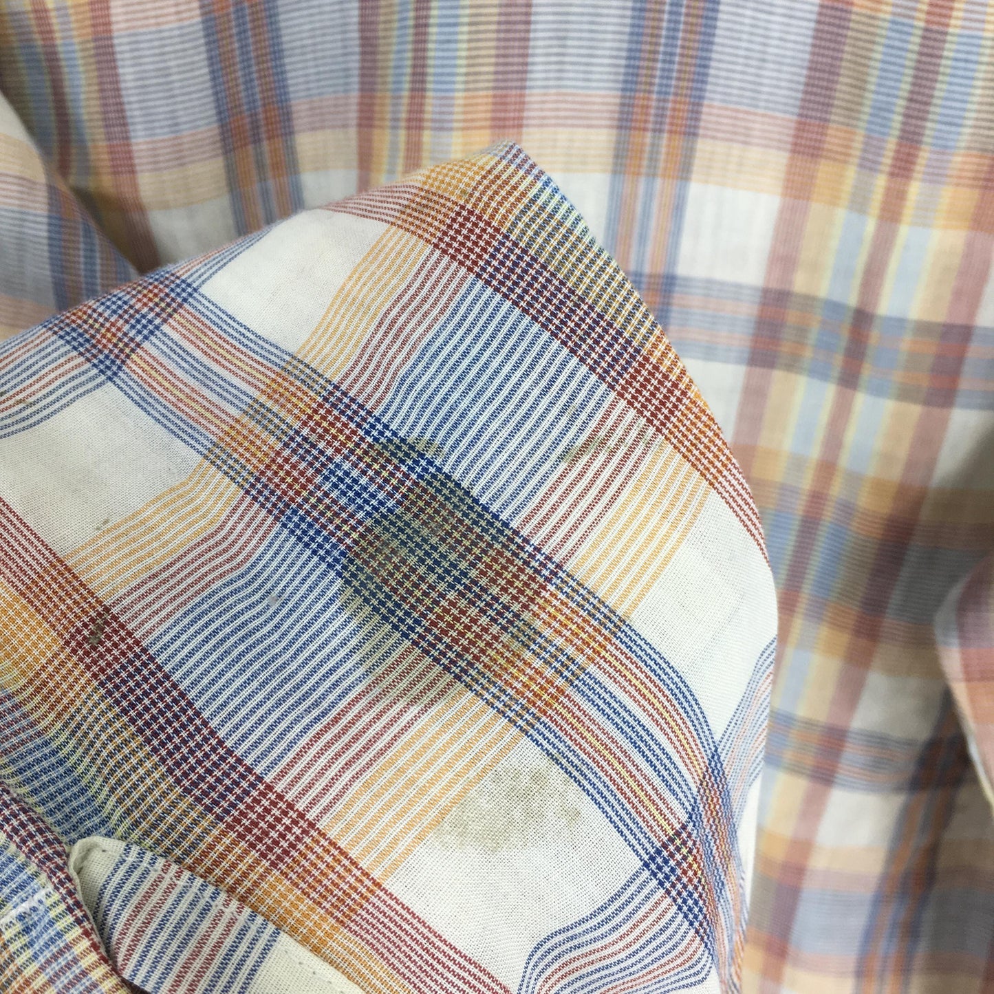 Levis Strauss Checkered Flannel Shirt Medium