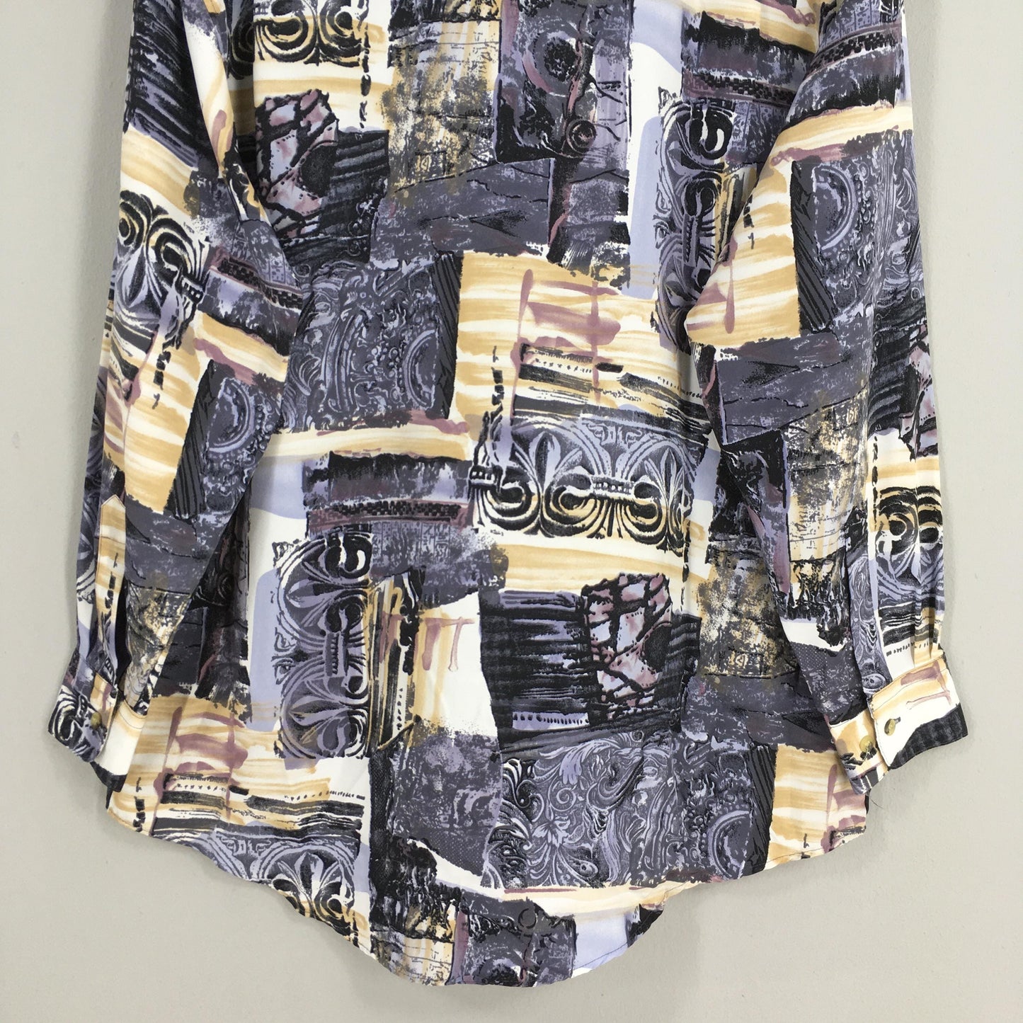 Baroque Abstract Casual Shirt Medium