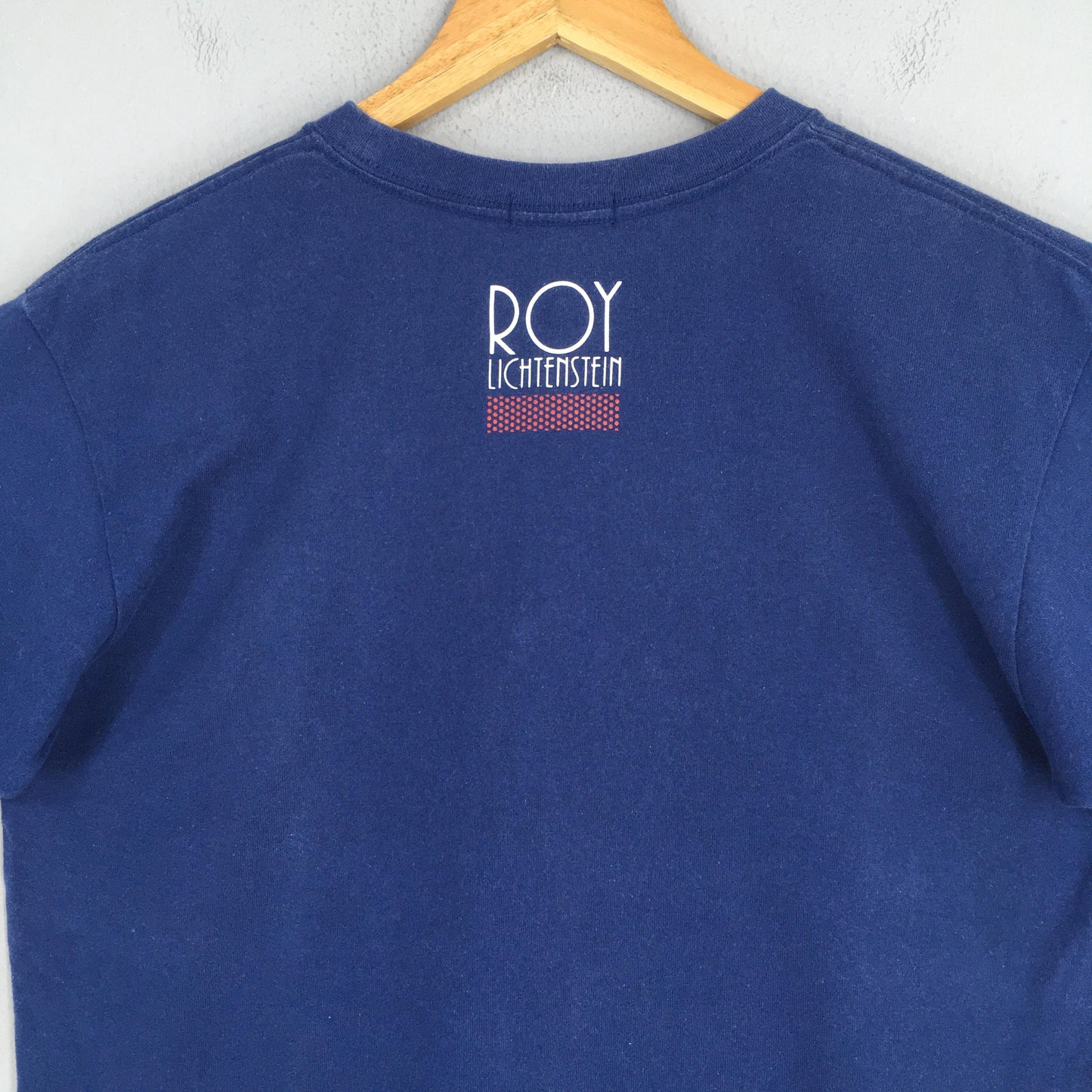 Roy Lichtenstein Girl with Hair Ribbon Artwork T shirt Large