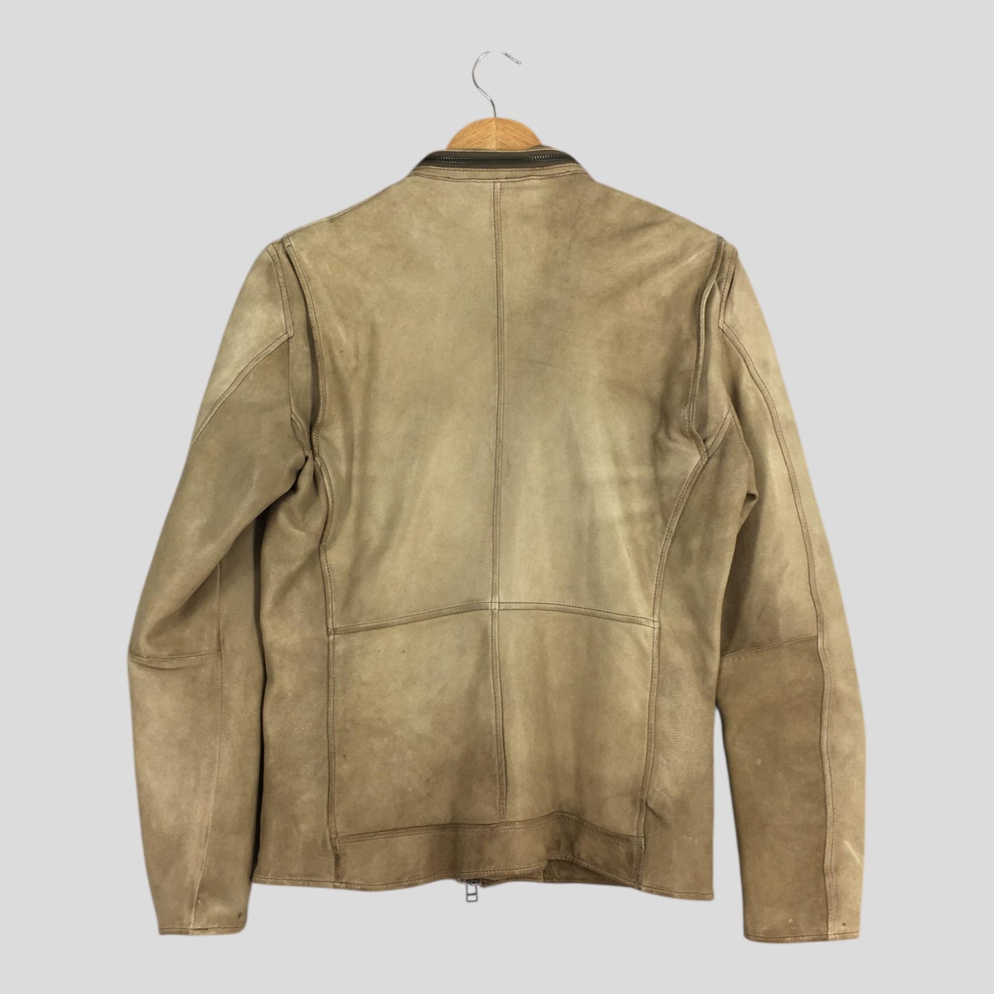 Men's Melrose Sheepskin Leather Jacket Small