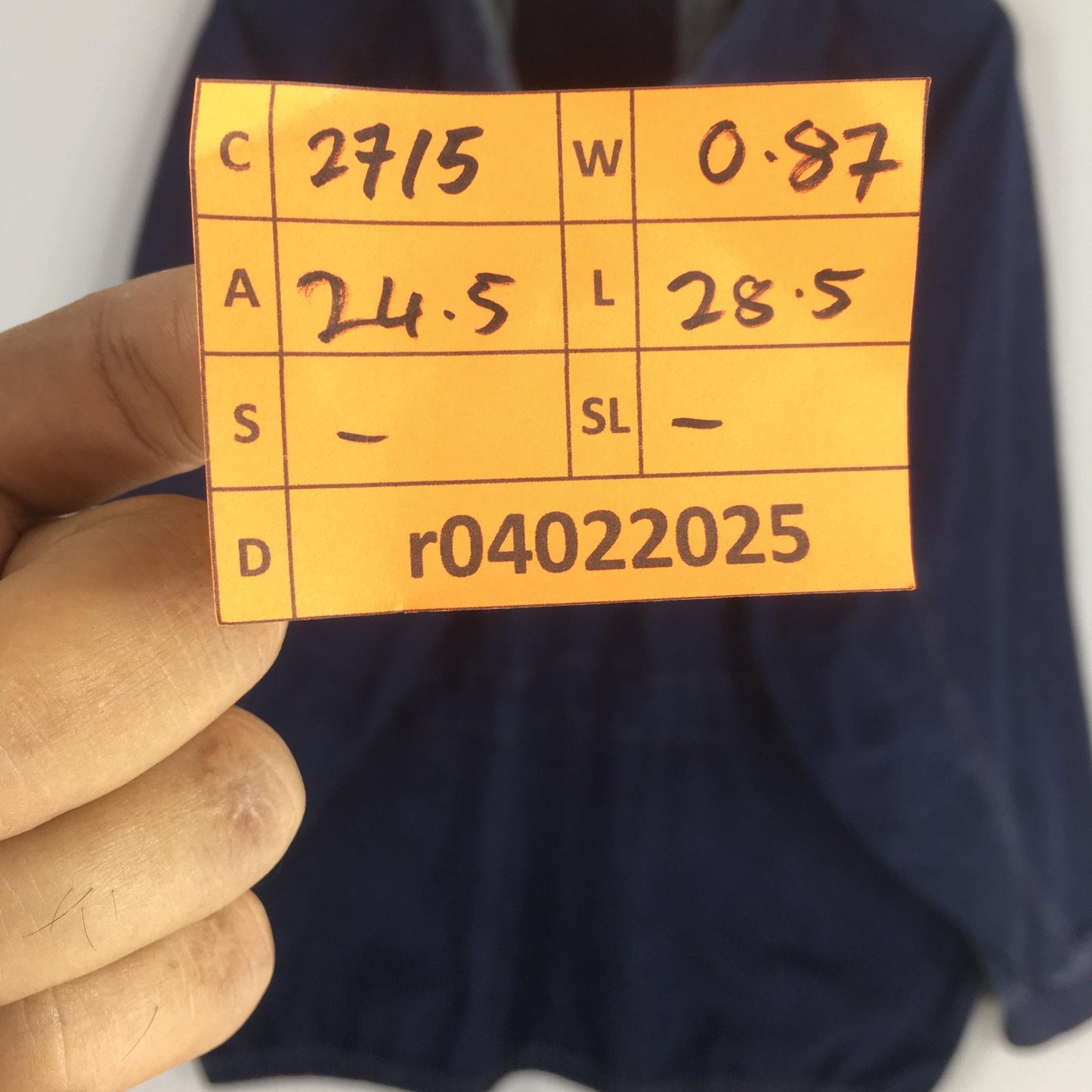 Jean Of Plantation Issey Miyake Indigo Denim Jacket Medium