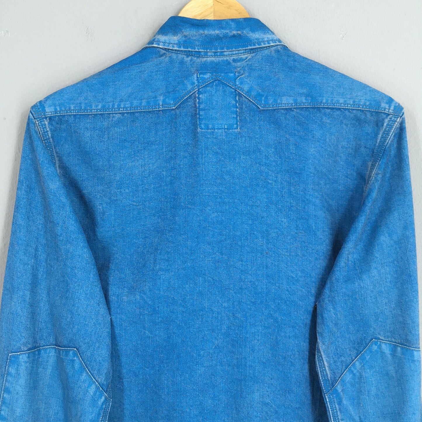 G Star Raw Italy Indigo Blue Shirt Medium