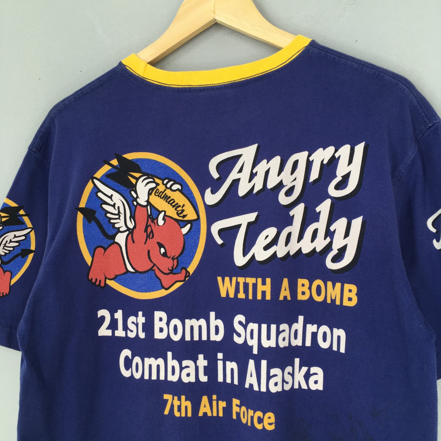 Ted Company Tedman's Blue Tshirt Medium