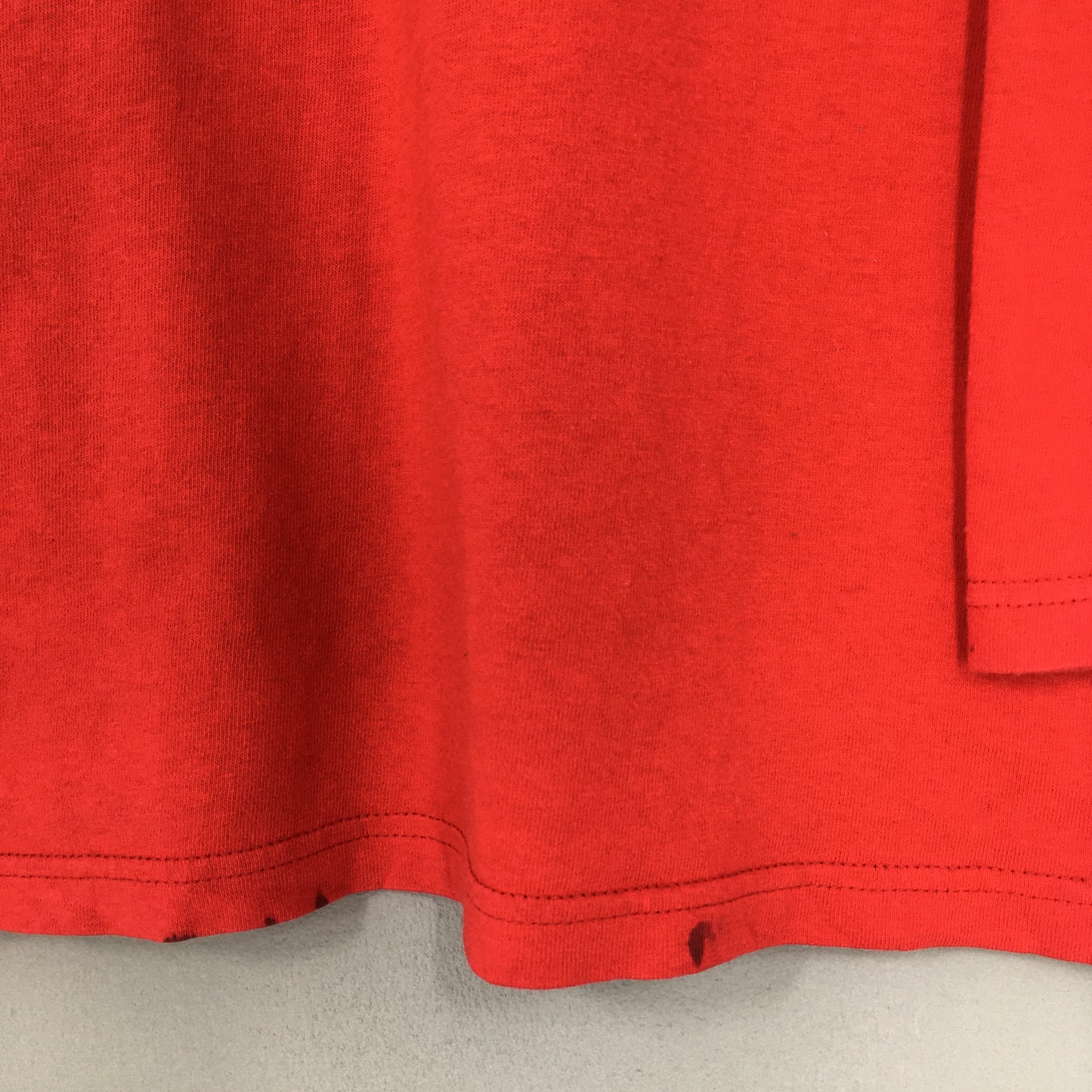 Supreme Box Logo 3D Gold Red T shirt Medium