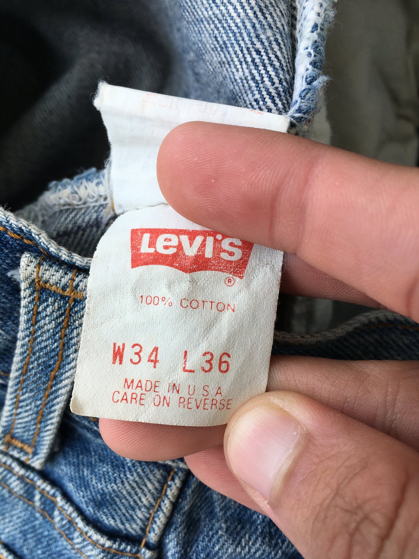 Size 30x32 Levis 501 Button Fly Jeans