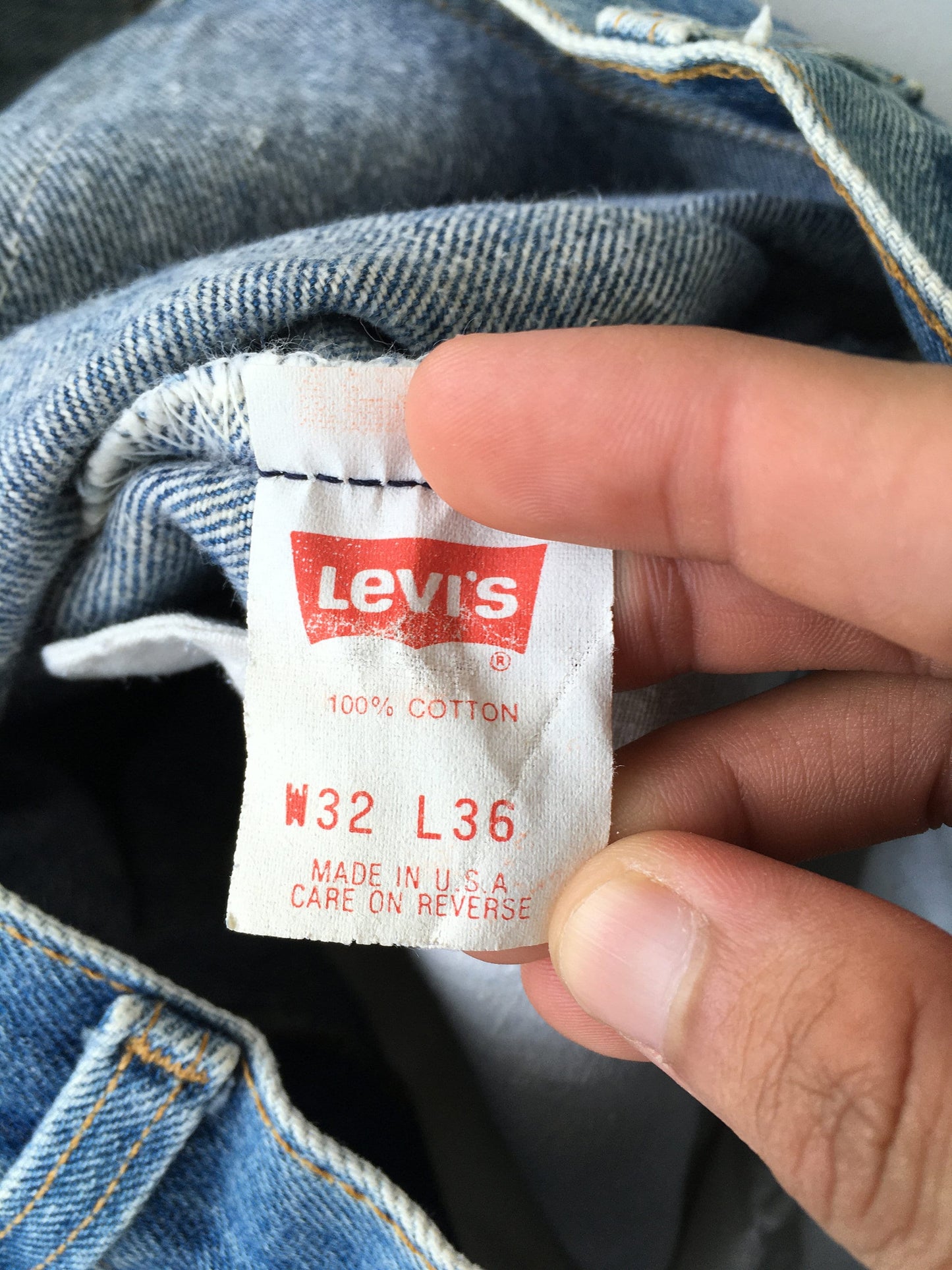 Size 28x30 Levis 501 Light Wash Blue Jeans