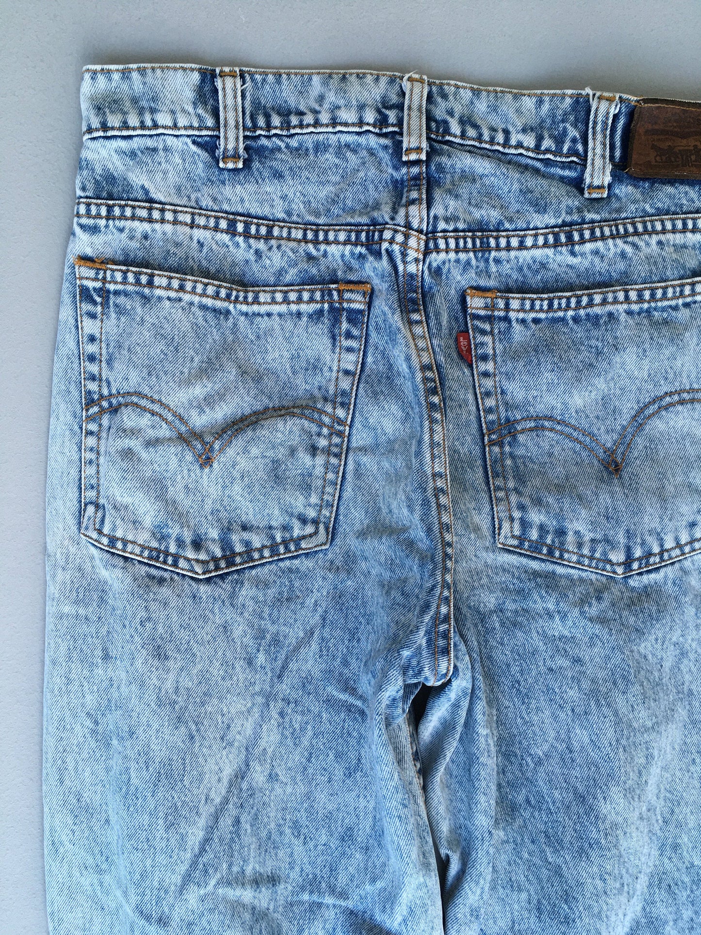 Size 30x27.5 Levi's 626 Faded Blue Jeans High Waisted