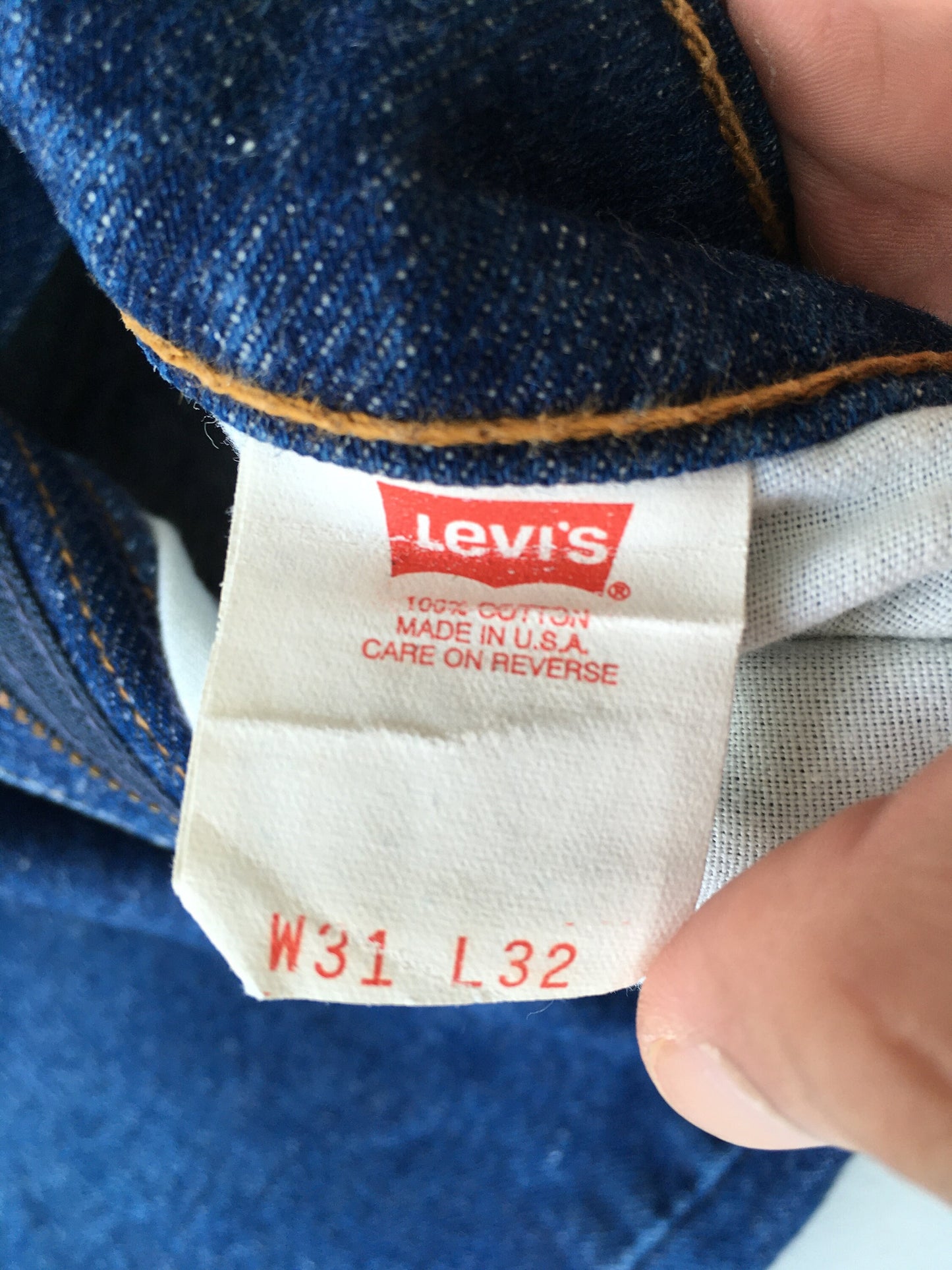 Size 28x28 Levis 610 Indigo Blue Jeans