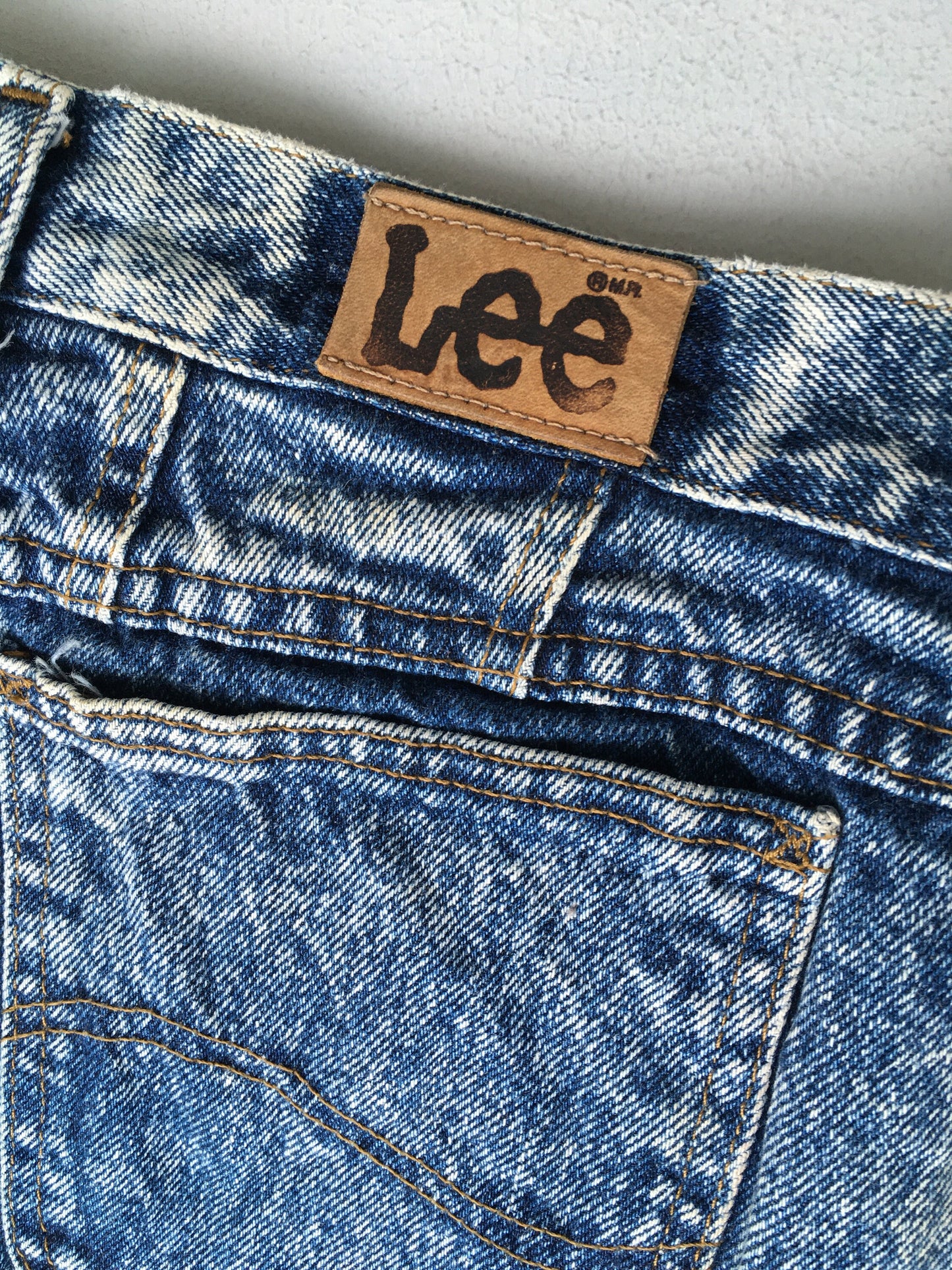 Lee Riders Acid Washed Jeans Size 30x28.5
