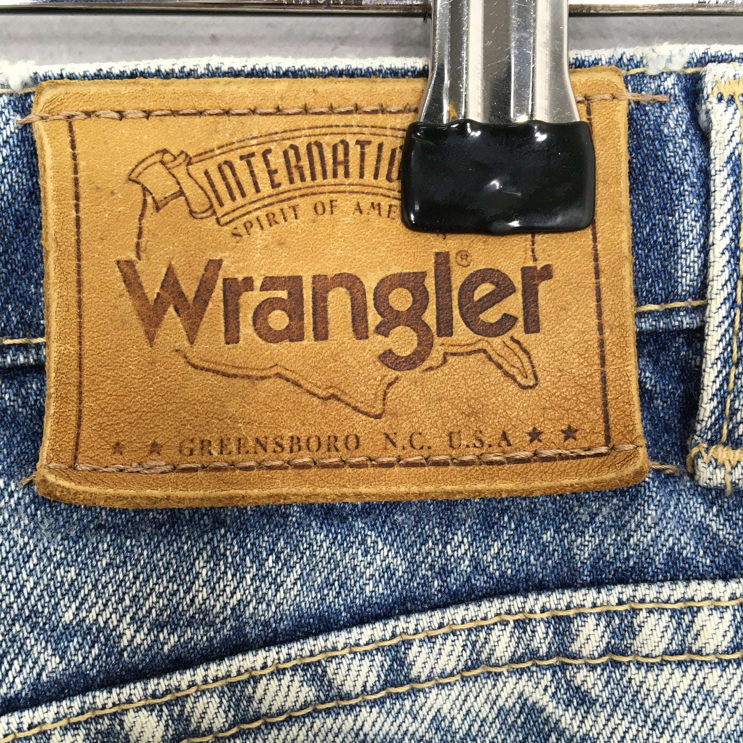 Wrangler Usa Acid Wash Blue Jeans Size 27x28