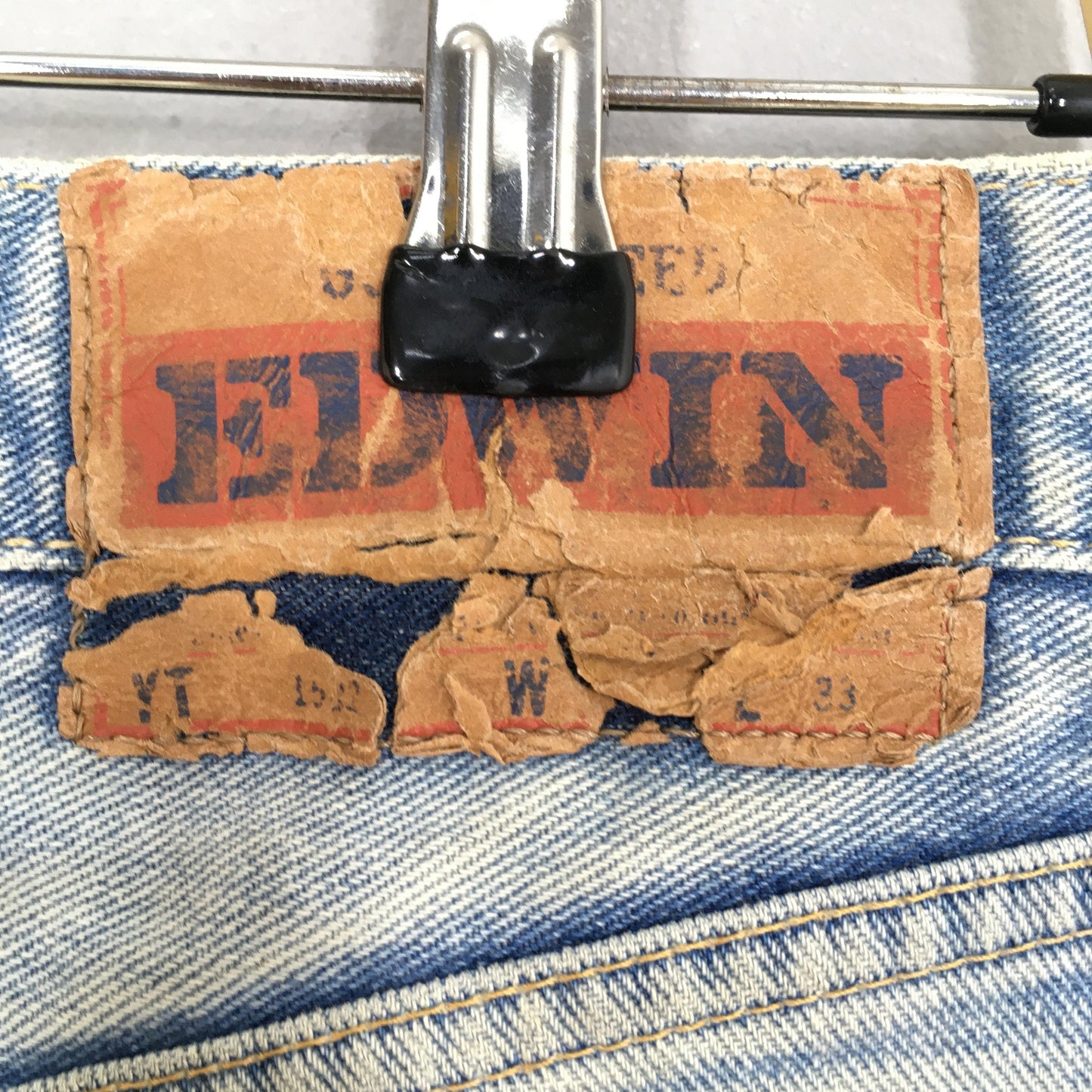 Edwin Classic Faded Blue Stonewash Jeans Size 31x28