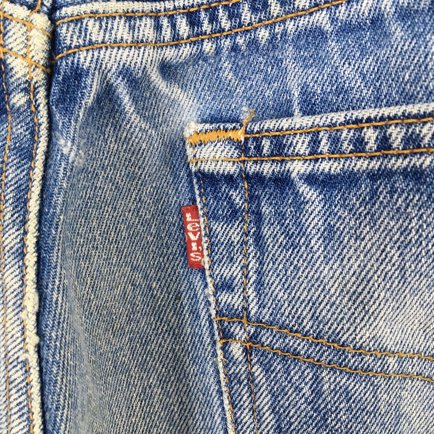 Levi's 501XX Distressed Faded Stonewash Jeans Size 31x29.5