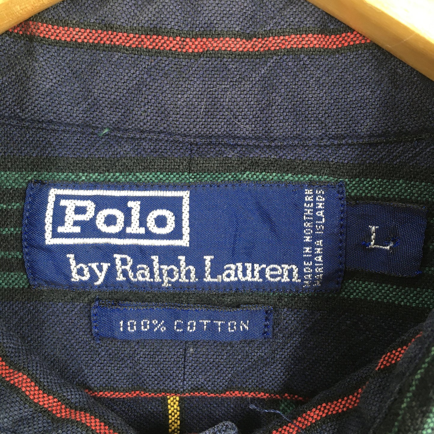 Polo Ralph Lauren Vertical Striped Shirt Large