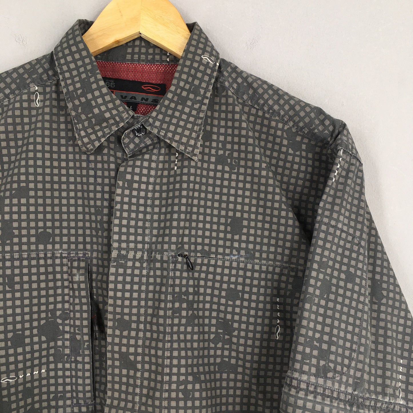 Vans Usa Plaid Shirt Large