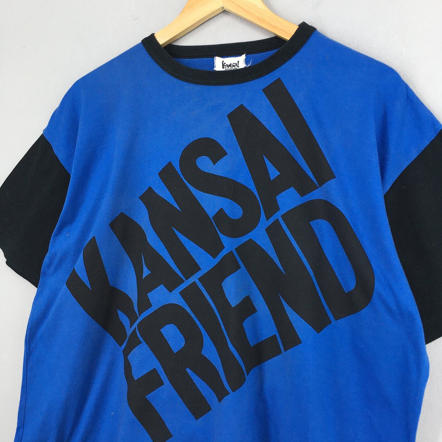 Kansai Yamamoto Blue T shirt Medium