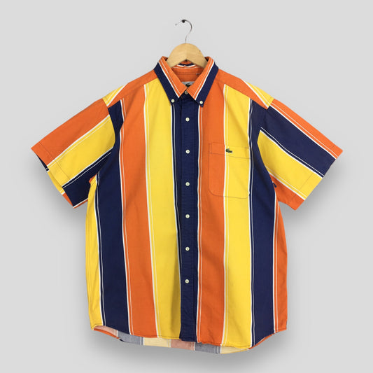 Lacoste Stripes Multicolor Oxfords Shirt Large