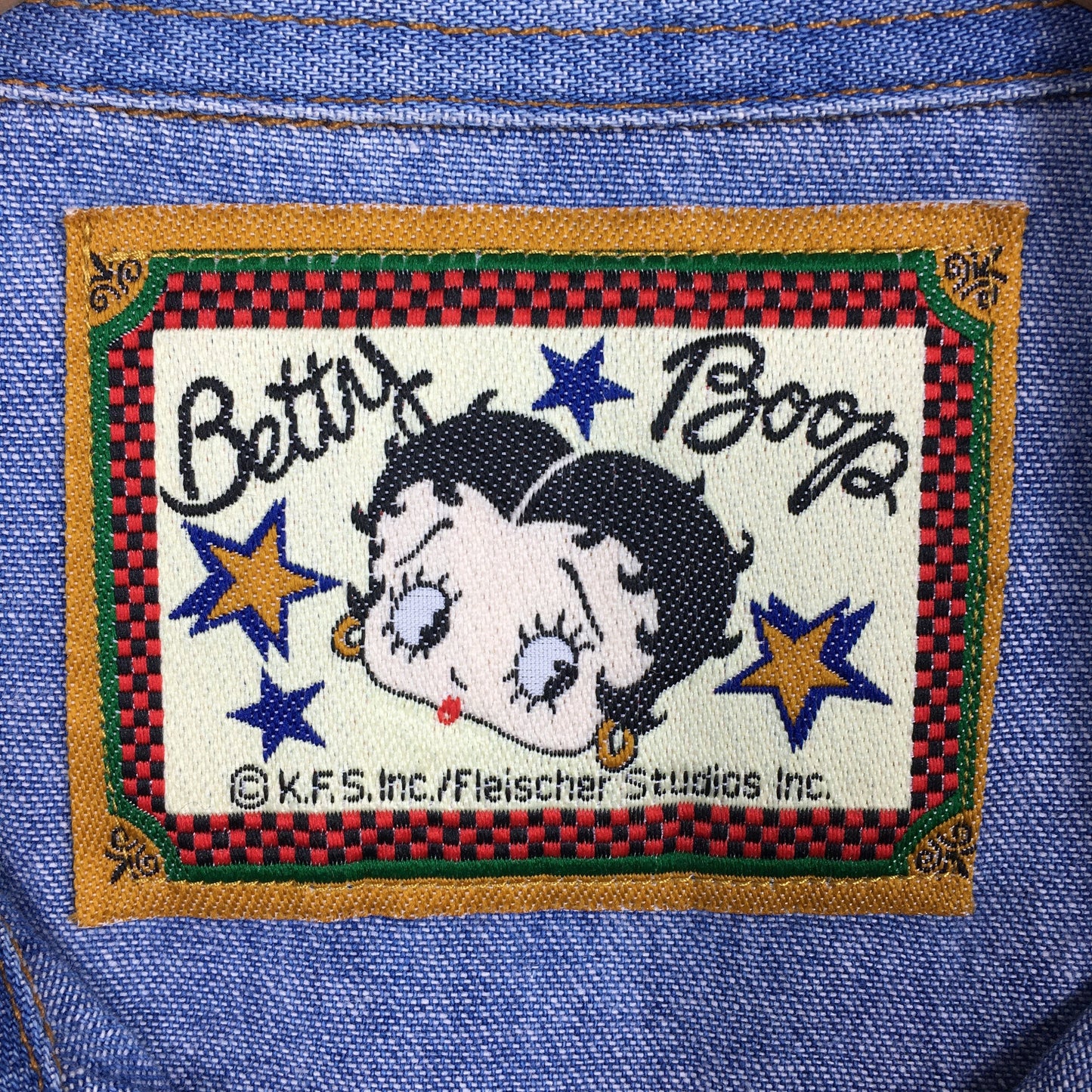 Betty Boop Denim Oxfords Shirt XLarge