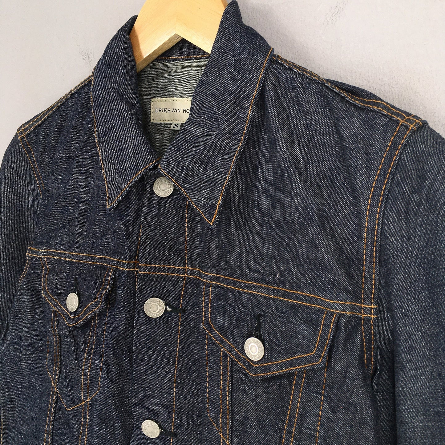 Dries Van Noten Ladies Denim Trucker Jacket XSmall