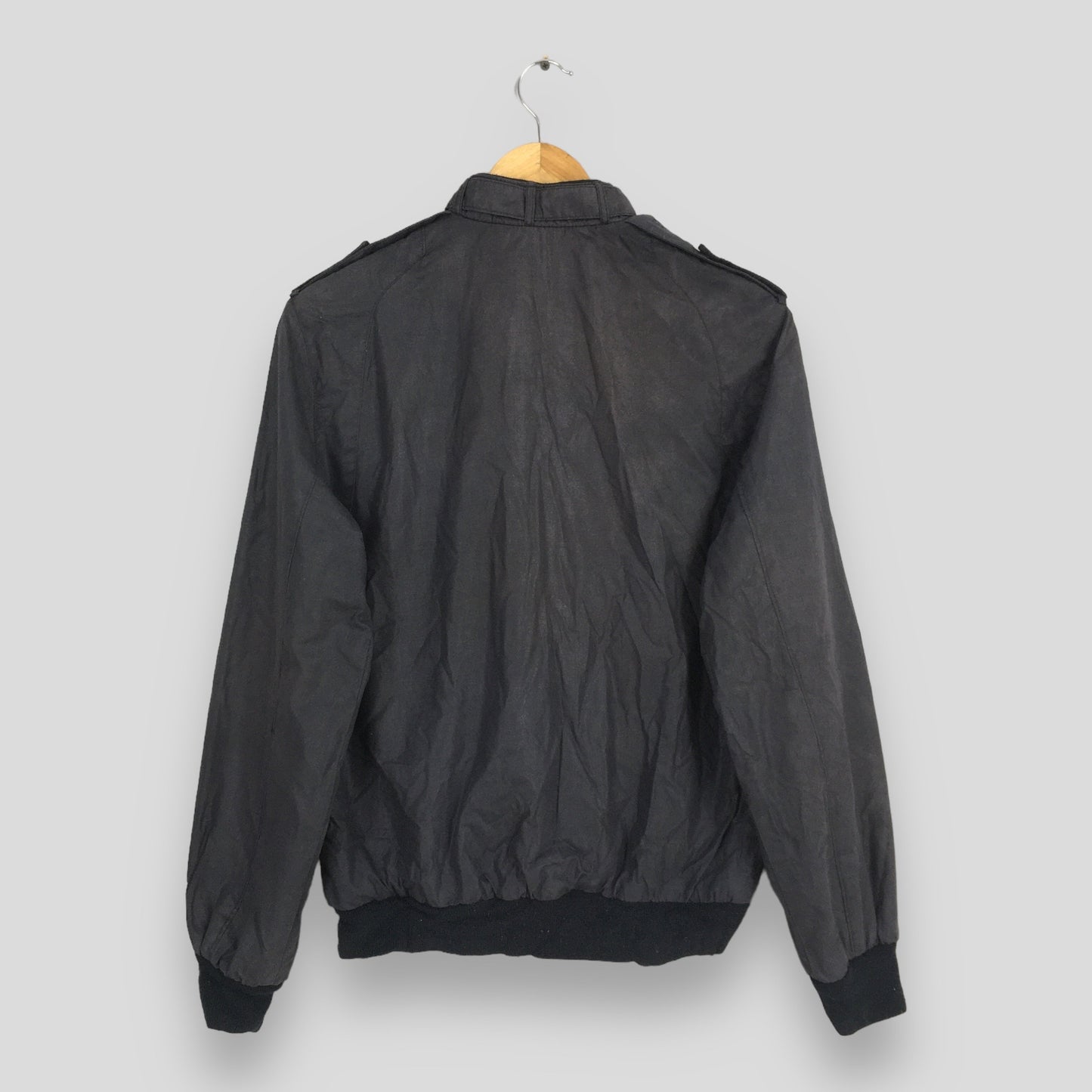 Members Only Harrington Black Jacket Small