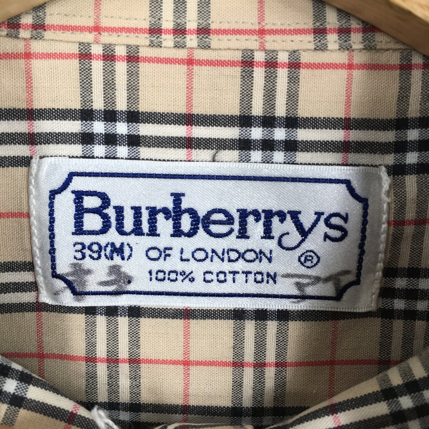 Burberrys Nova Check Oxfords Shirt Medium