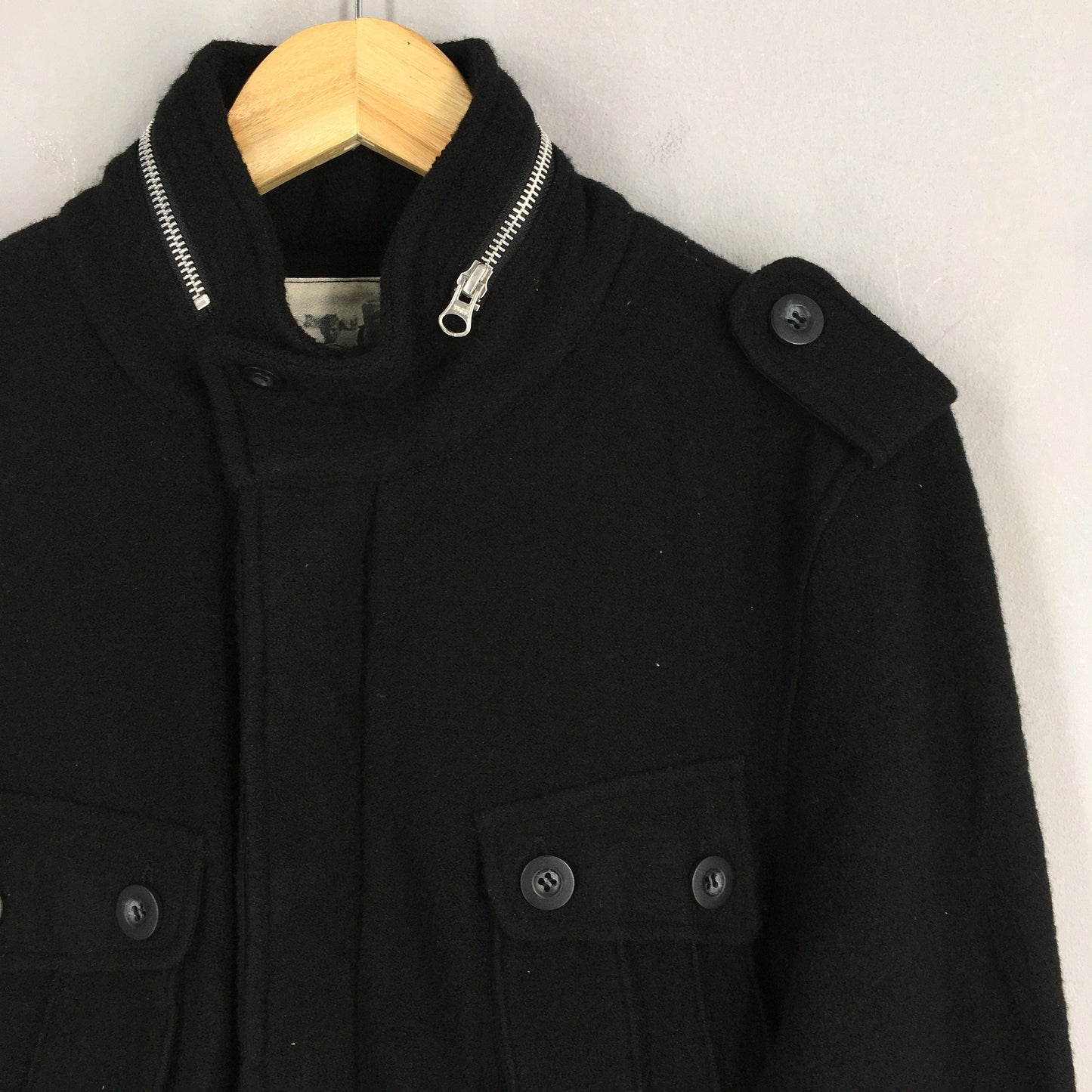 PPFM Japanese Designer Mil Spec Wool Field Jacket Medium