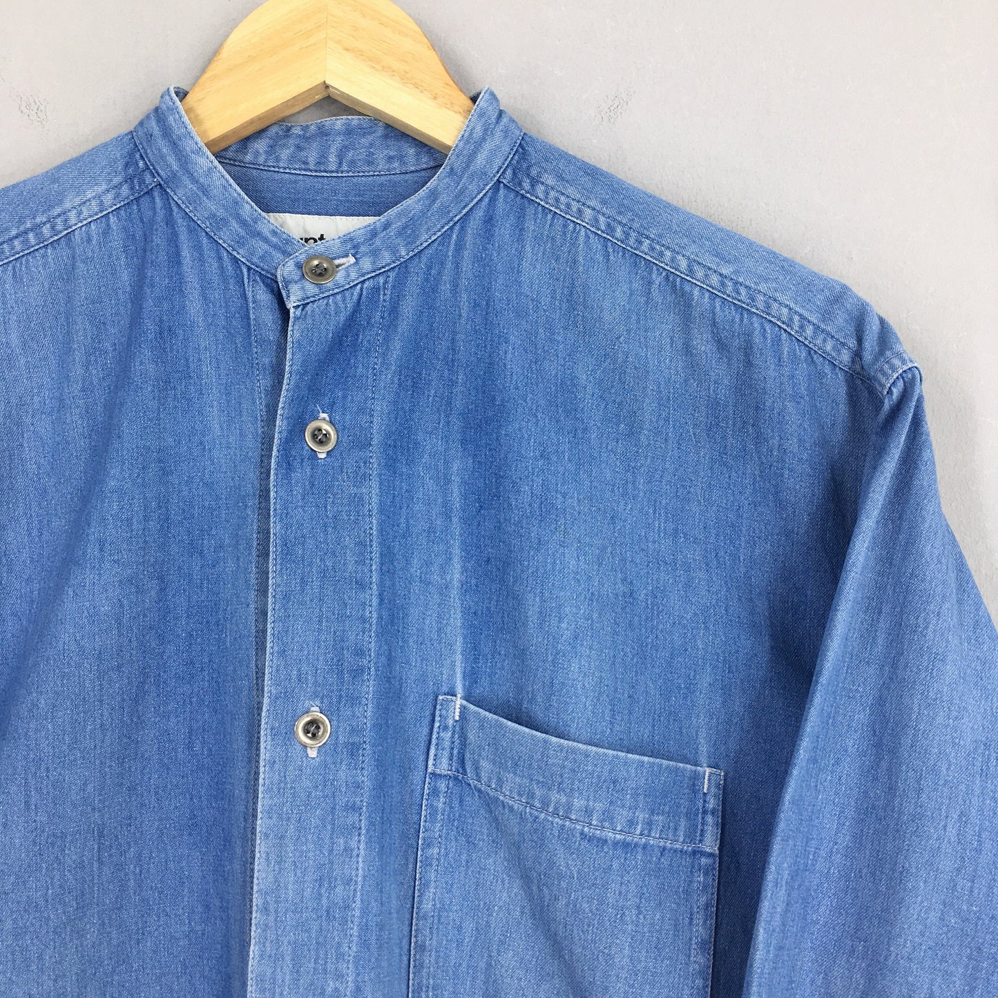 Issey Miyake Plantation Denim Shirt Medium