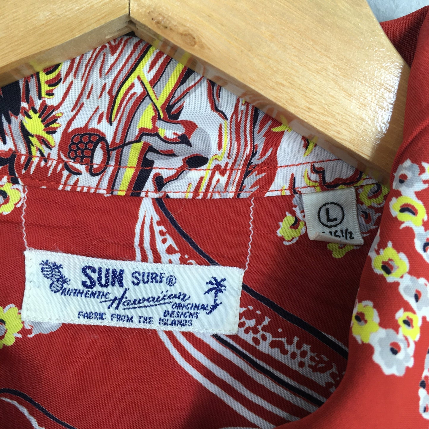 Sun Surf Hale Hawaii Japanese Rayon Shirt Large