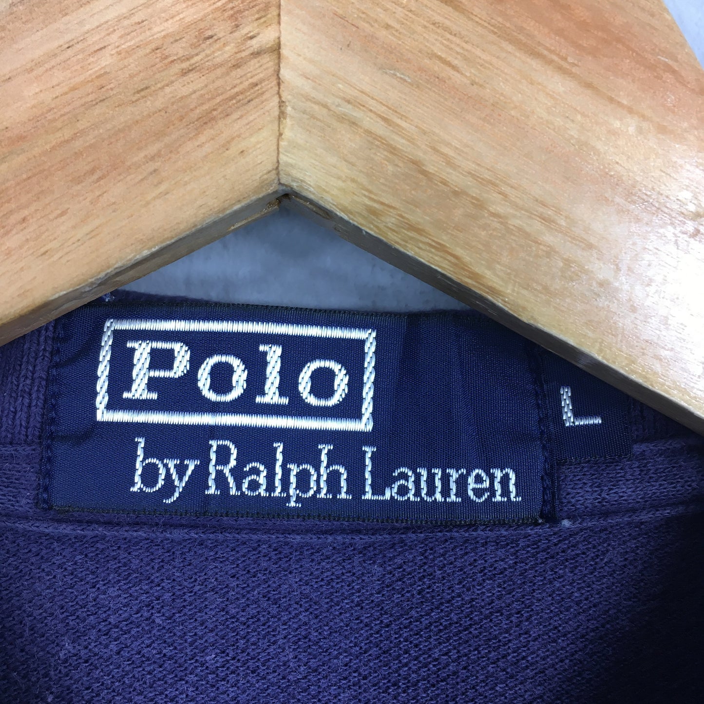 Polo Ralph Lauren RL 67 Blue Polo Shirt Small