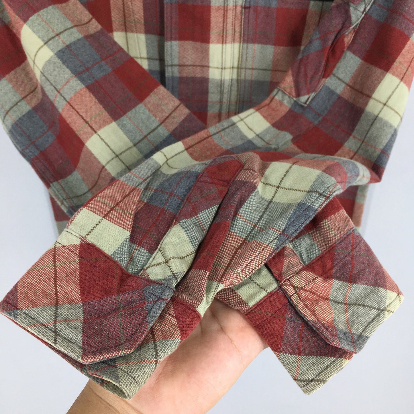 Hysteric Glamour Plaid Shadow Tartan Flannel Shirt Small