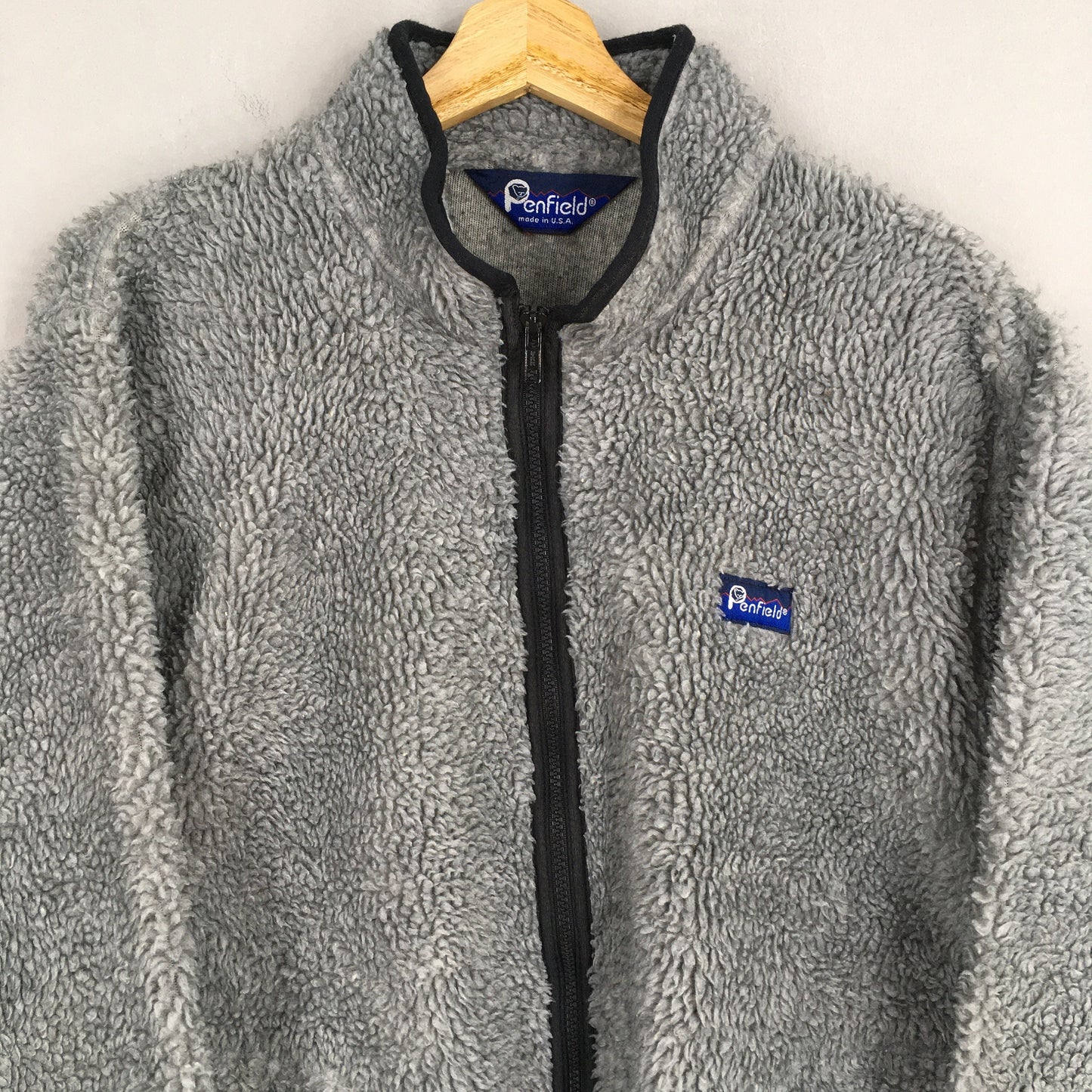 Penfield Polartec Gray Fleece Jacket Medium