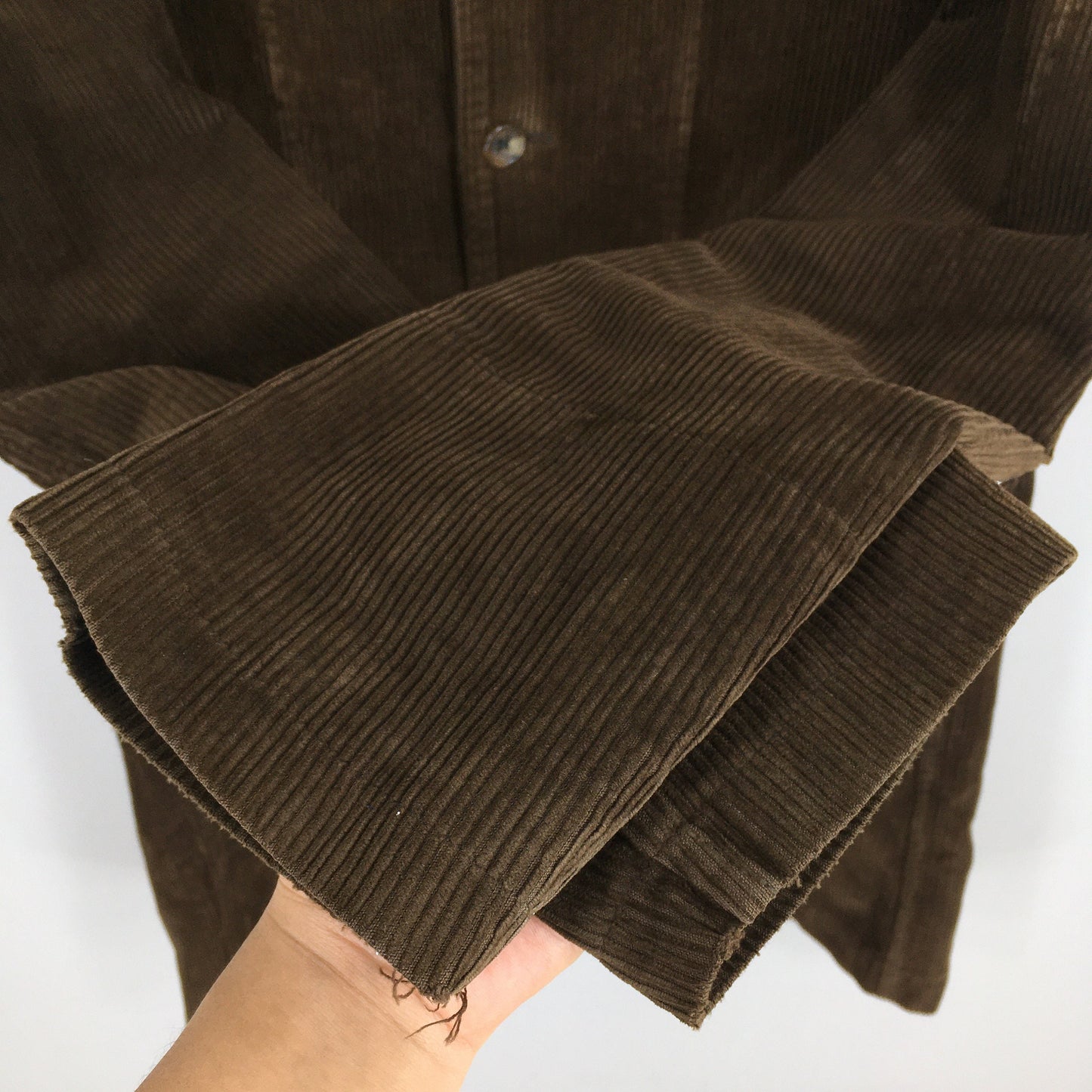 Comme Des Garcons Homme Brown Corduroy Jacket Large